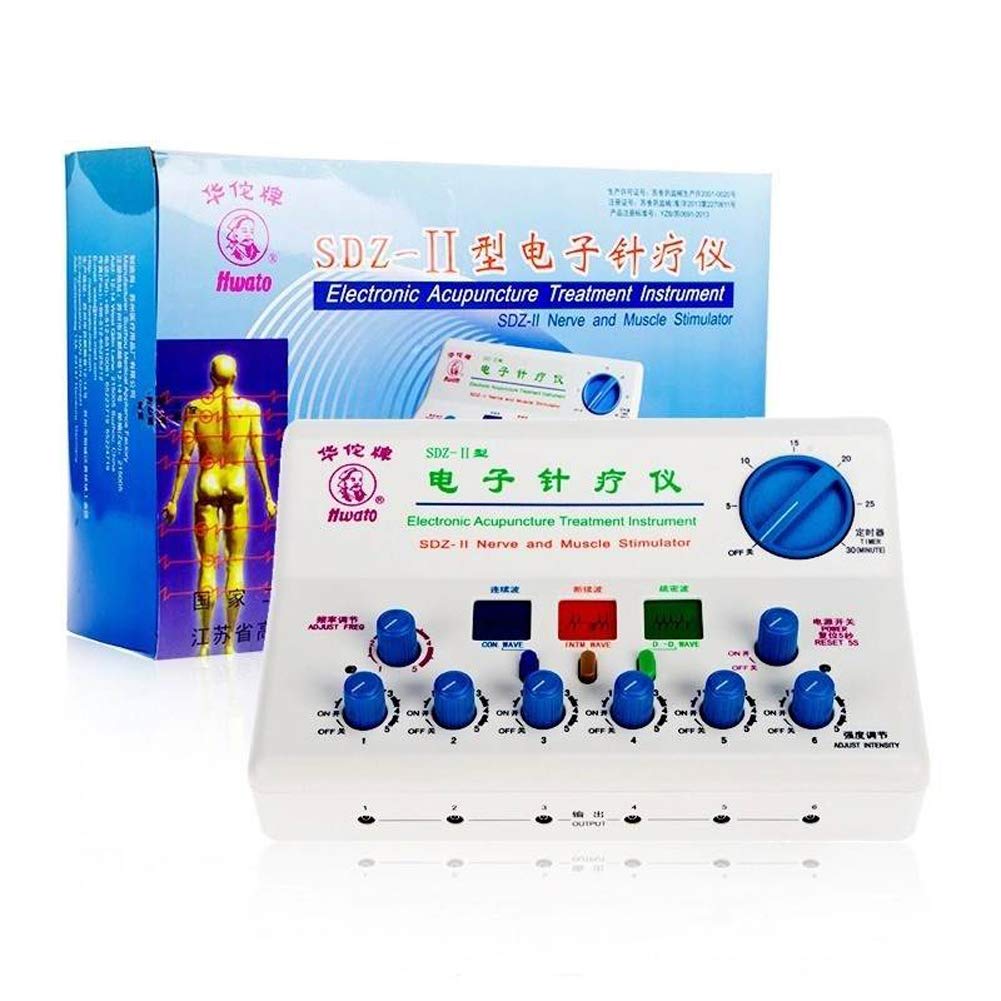 Professional 6 Channels TENS EMS Machine Muscle Nerve Stimulator
