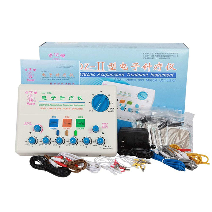 Professional 6 Channels TENS EMS Machine Muscle Nerve Stimulator