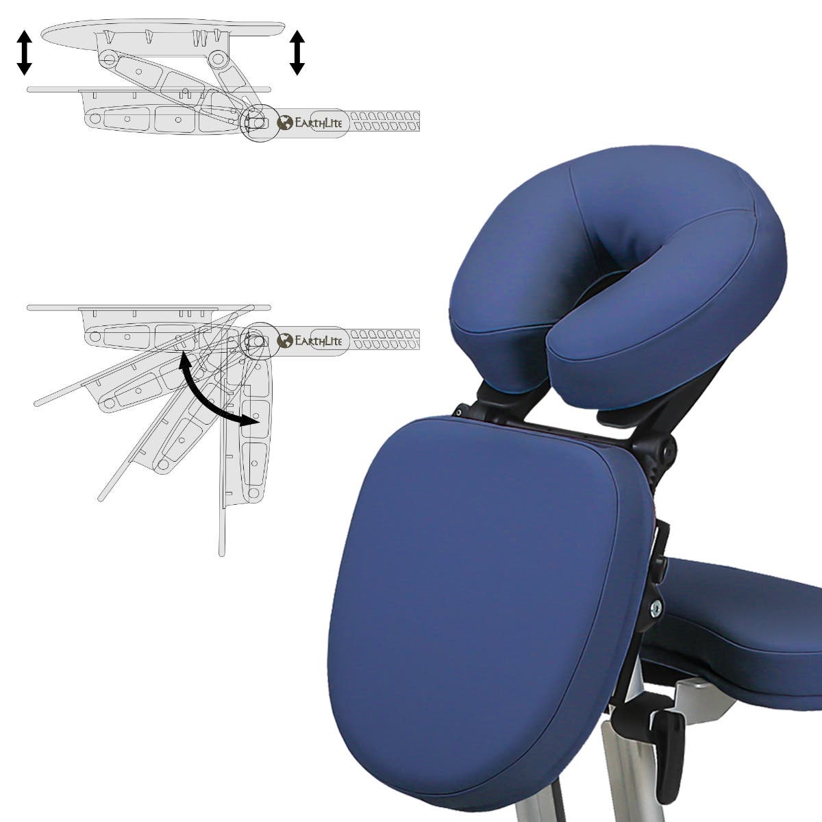Stronglite Ergo Pro II Portable Massage Chair - 600lb Capacity – TOA ...